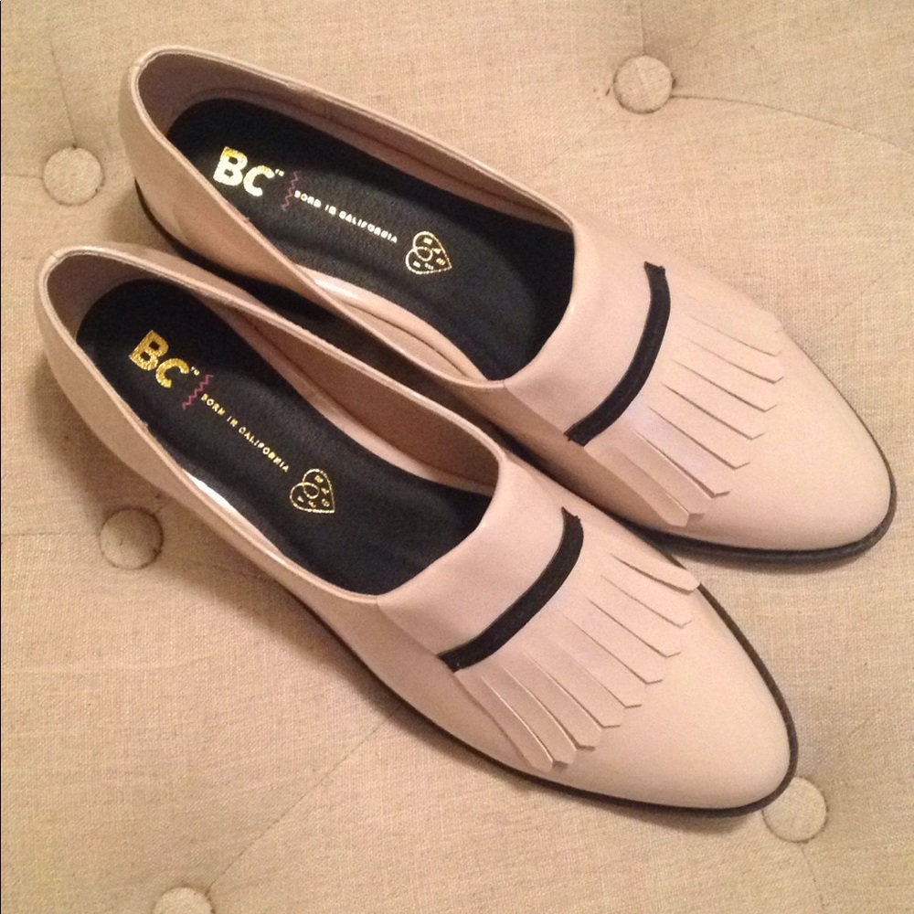 Women's Nude Diesel Kiltie Loafer by BC Footwear